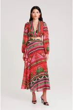 Pina-Colada Wrap Skirt - Viscose