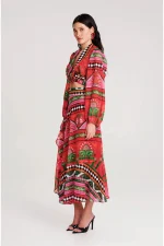 Pina-Colada Wrap Skirt - Viscose - Image 2