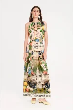 Citrus Long Dress - Jacquard - Image 6