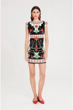 Pomegranate Bodycon Dress