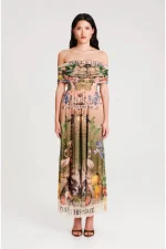 Citrus Long Dress  - Mesh