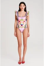 Pink-Lemonade Swimsuit