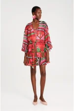 Pina-Colada Kimono - Viscose
