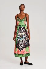 Rainforest Dress - Jacquard