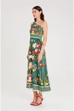 Nectar One Shoulder Long Dress - Silky - Image 3
