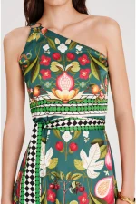 Nectar One Shoulder Long Dress - Silky - Image 4