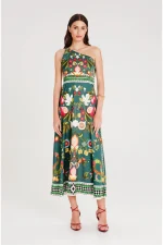 Nectar One Shoulder Long Dress - Silky - Image 6