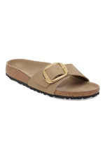 Madrid Big Buckle Oiled Leather - Tobacco Brown
