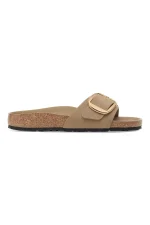 Madrid Big Buckle Oiled Leather - Tobacco Brown - Image 3