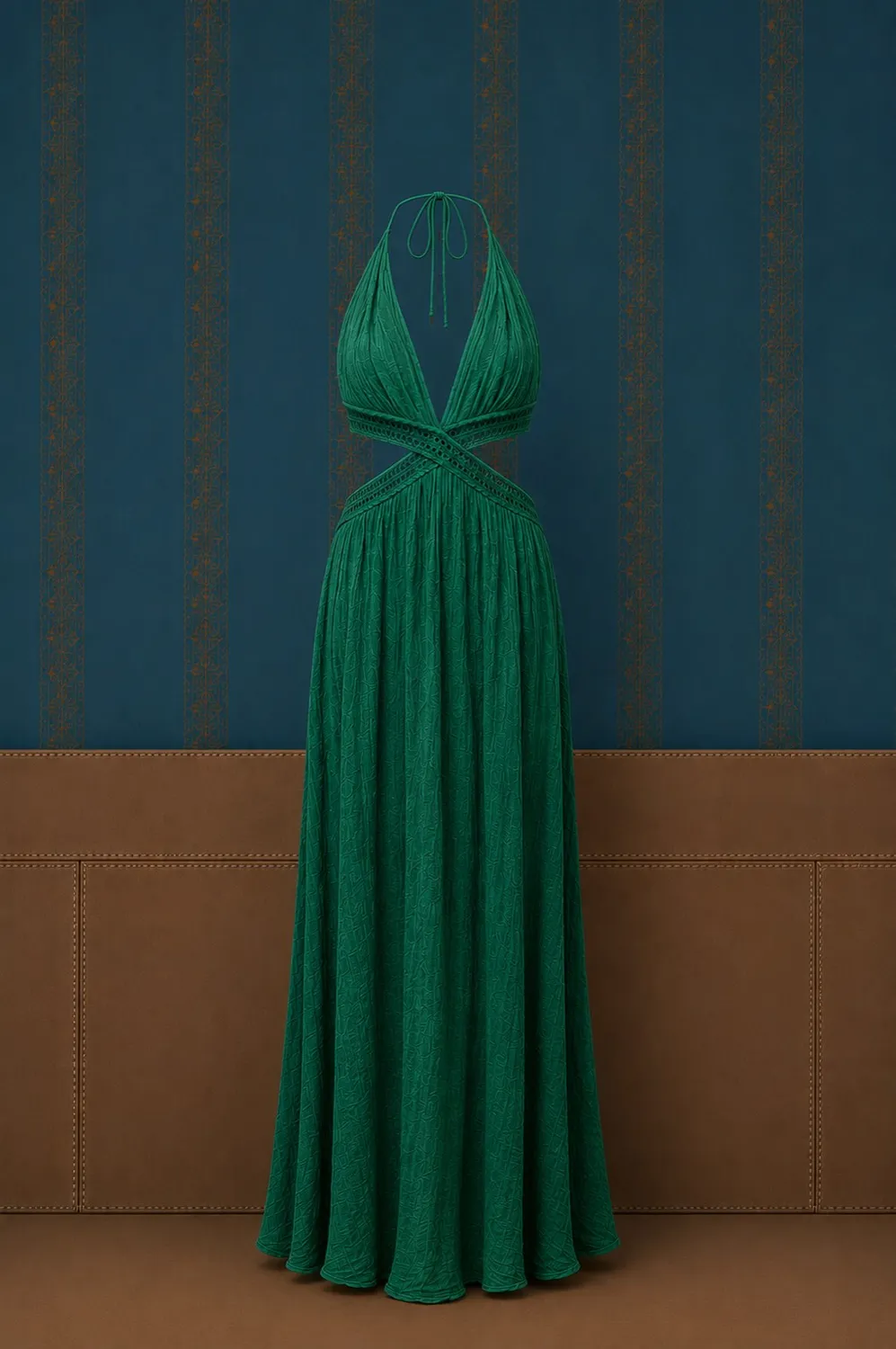 257614-EM_fpm7vz.webp Idylle Dress - Emerald - Image 1