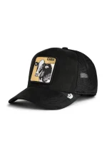 Baseball Cap Golden Cow - Black