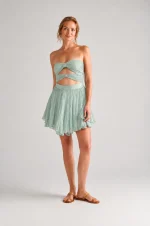 Mia Dress - Avocado