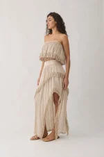 Amaya Skirt - Sand
