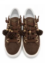 Dark Brown Sneakers - Image 2