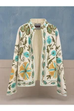 Ivory Velvet Capsule Jacket