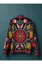 Bordeaux Velvet Capsule Jacket - Image 2