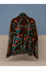 Brown-Green Velvet Capsule Jacket - Image 2