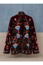 Red Velvet Capsule Jacket - Image 2