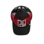 Baseball Cap Old English Goat - Black - Image 5