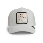 Baseball Cap Terry Cloth Unicorn - Dusty White - Image 2