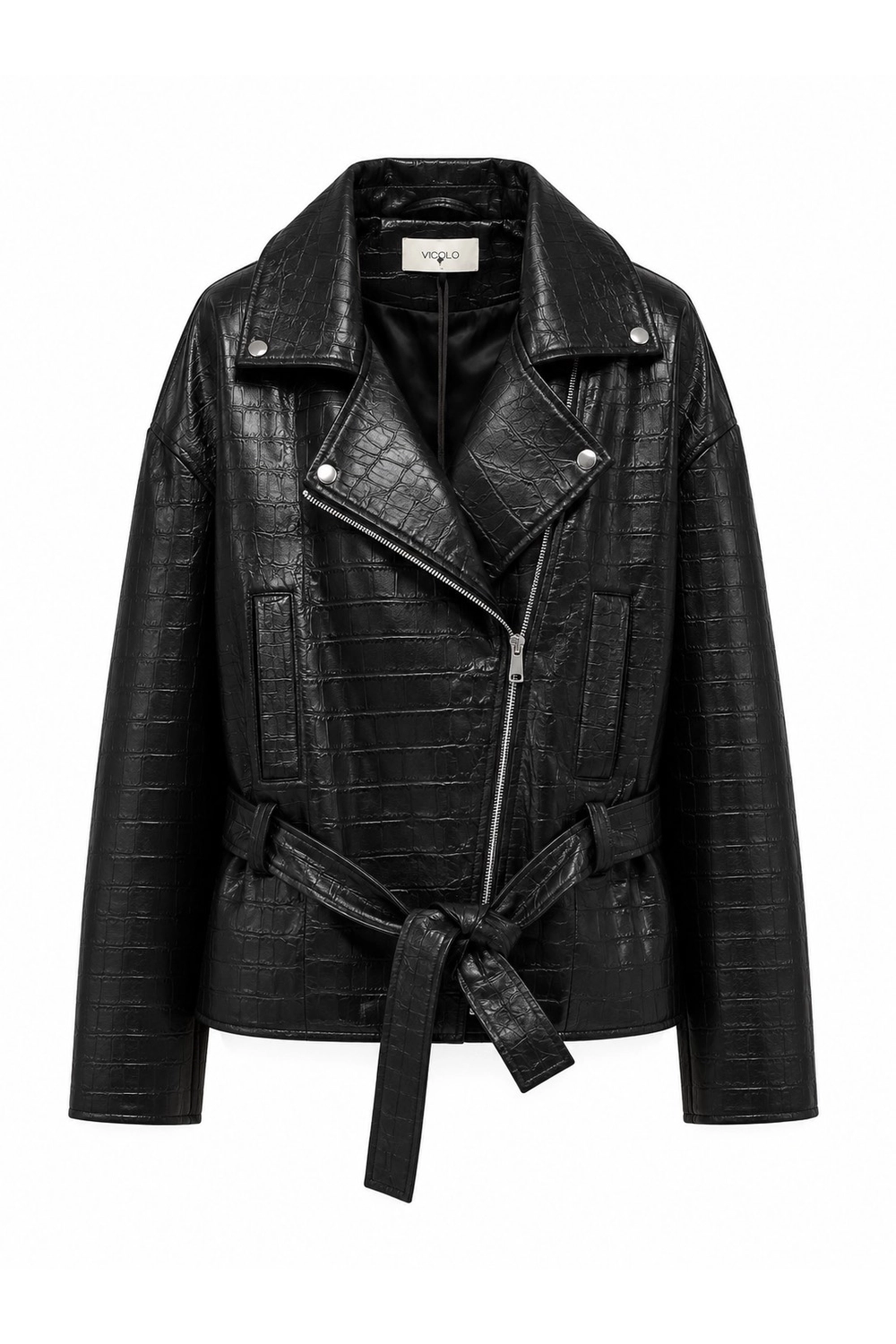 TAC0202-NE_1_gnly1r.webp Biker Jacket Vicolo - Nero - Image 1