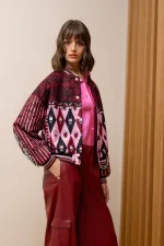 Funky Devil Jacket - Bordo - Image 2