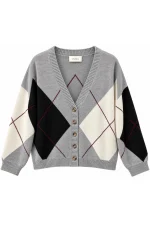 Knitwear Vicolo 7Ac7057 - Grigio/Panna