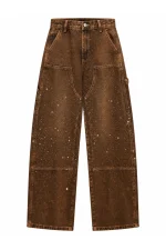 Jeans A3869 - Brown