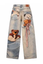 Jeans A5033 - Blue - Image 2