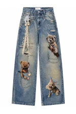 Jeans A5034 - Blue
