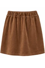Skirt B043 - Brown - Image 2