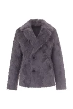 Reversible Krazy Kitten Blazer - Steel