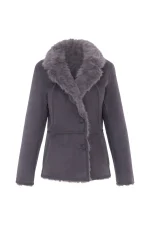 Reversible Krazy Kitten Blazer - Steel - Image 6