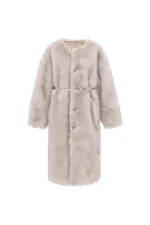 Toscana Barrel Sleeve Coat - Polar Bear