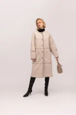 Toscana Barrel Sleeve Coat - Polar Bear - Image 4