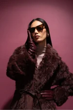 Reversible Krazy Kitten Coat - Balsamic - Image 2