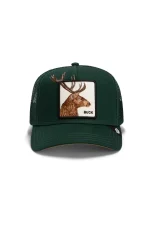 Baseball Cap Over The Line Buck - Green - Image 2