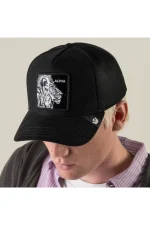 Baseball Cap Black Out Lion - Black - Image 2