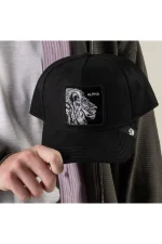 Baseball Cap Black Out Lion - Black - Image 4