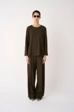 Straight-Fit Trousers - Trifoglio