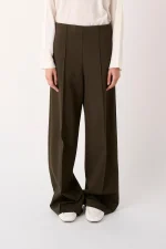 Straight-Fit Trousers - Trifoglio - Image 2