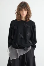 Blouse Meimeij M6Iz09 - Nero