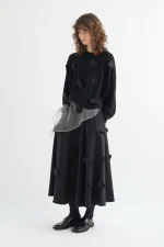 Blouse Meimeij M6Iz09 - Nero - Image 3