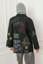 Jacket Michelle - Black - Image 2