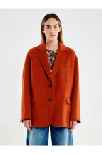 Coat Vicolo Tac0005 - Coccio - Image 2
