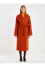 Coat Vicolo Tac0008 - Coccio - Image 2