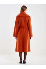 Coat Vicolo Tac0008 - Coccio - Image 3