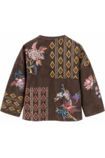 Jacket U226688 - Brown - Image 2