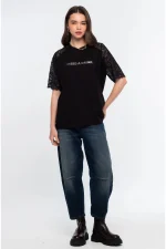 Icon T-Shirt - Cotton - Black - Image 5