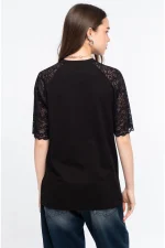 Icon T-Shirt - Cotton - Black - Image 10